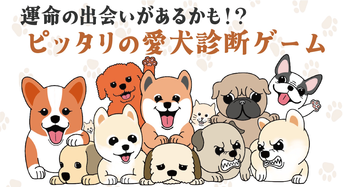 あなたにぴったな愛犬診断ゲーム